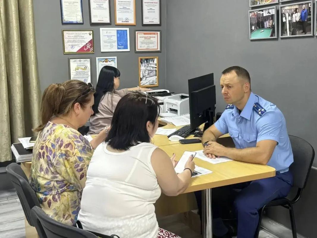 Прокурор Темрюкского района провел прием в филиале Государственного фонда поддержки участников специальной военной операции «Защитники Отечества»
