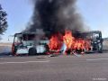Беспилотник ВСУ ударил по рейсовому пассажирскому автобусу, следовавшему по маршруту Краснодар — Мелитополь, сообщает губернатор Запорожской области Балицкий