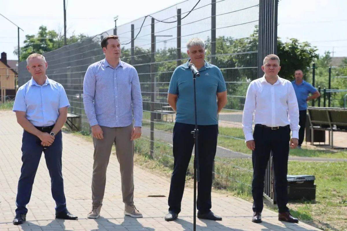 В Павловском районе открыли новую площадку ГТО В Павловском районе открыли новую площадку ГТО