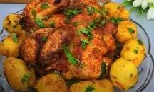 Новый взгляд на классическое сочетание: курица с картошкой, как в ресторане