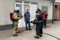 В Краснодаре сотрудники Росгвардии и пожарные МЧС России провели совместные учения