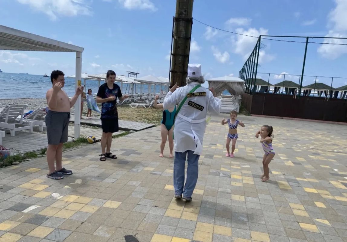 В Новороссийске продолжается реализация проекта «Море здоровья» В Новороссийске продолжается реализация проекта «Море здоровья»