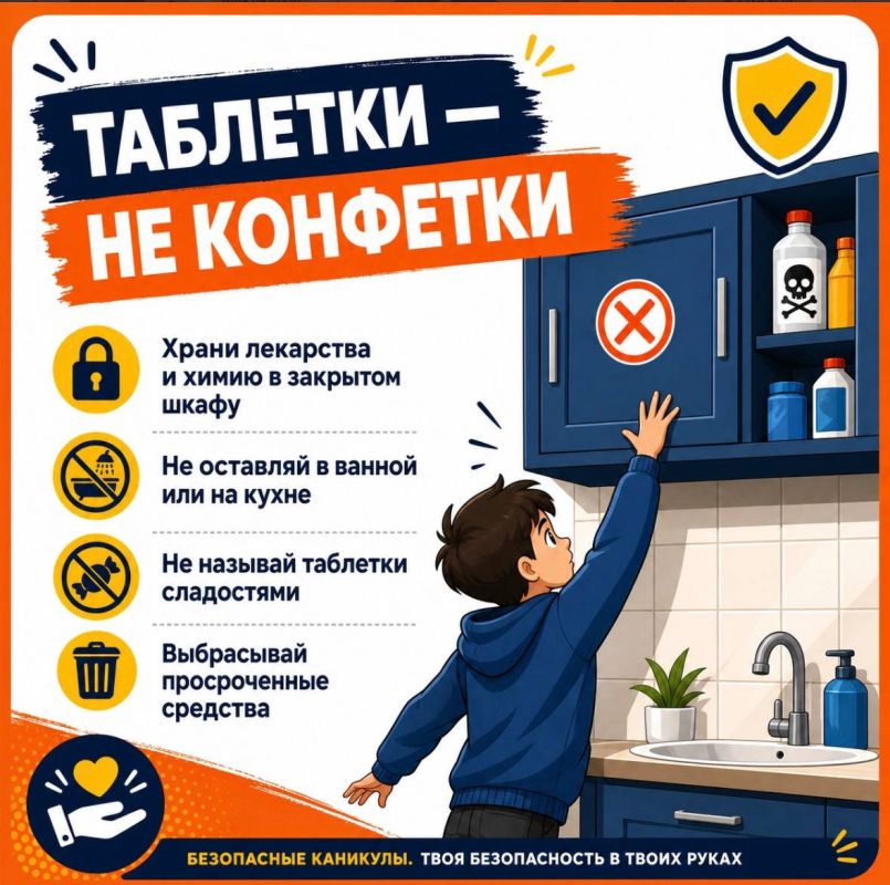 «Чек-лист безопасности в быту» на время летних каникул «Чек-лист безопасности в быту» на время летних каникул