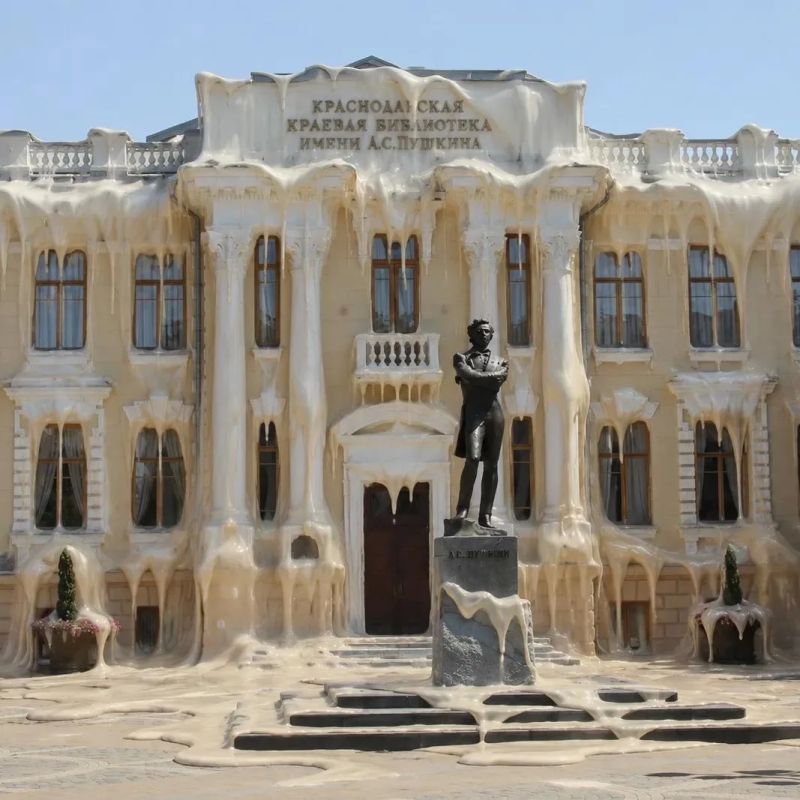 А что, если бы Краснодар начал плавиться от жары? А что, если бы Краснодар начал плавиться от жары?