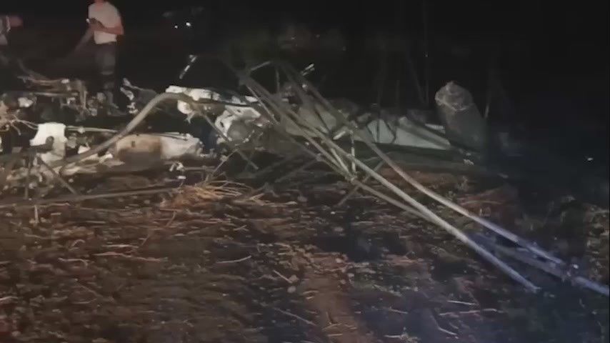 Вертолёт, разбившийся на Кубани, собрали вручную для сельхозработ