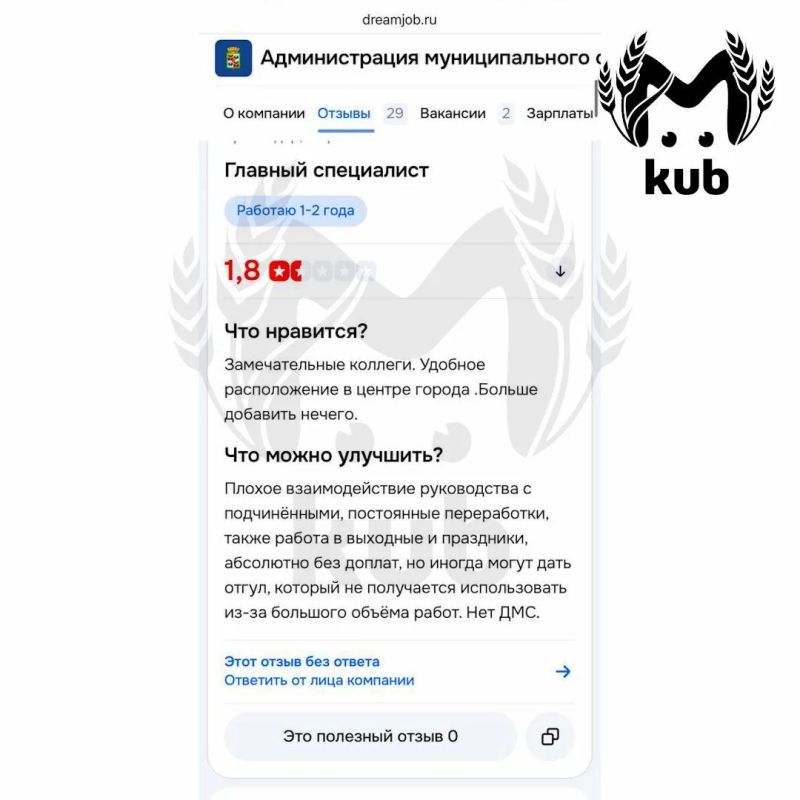 Сотрудники мэрии Краснодара пишут отзывы о своей работе Сотрудники мэрии Краснодара пишут отзывы о своей работе