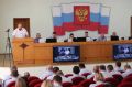 По поручению руководителя ЗСК Юрия Бурлачко председатель комитета по вопросам законности, правопорядка и правовой защиты граждан Андрей Горбань принял участие в заседании коллегии управления на транспорте МВД России по ЮФО...