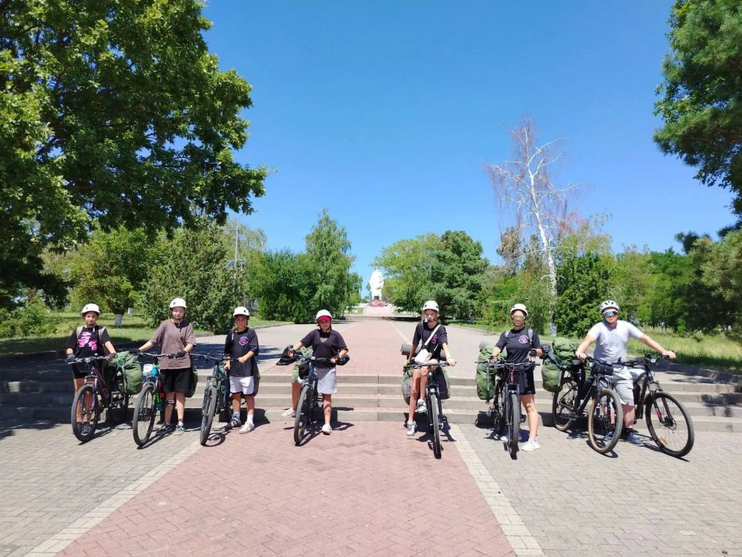 Приключение началось! В рамках краевых походов «Мой Кавказ» стартовал велосипедный маршрут!
