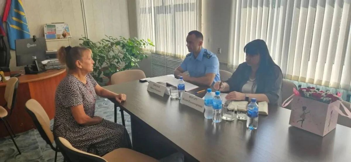 Прокурор Темрюкского района провел выездной прием участников СВО и членов их семей
