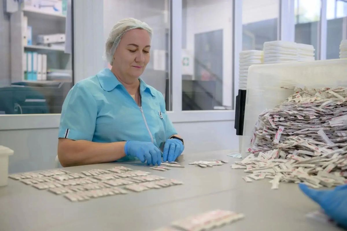 Краснодарское предприятие «Флореаль» в месяц производит около 300 тонн продукции