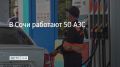 Утром 30 июля в Сочи работают 50 заправок, сообщили в администрации курорта