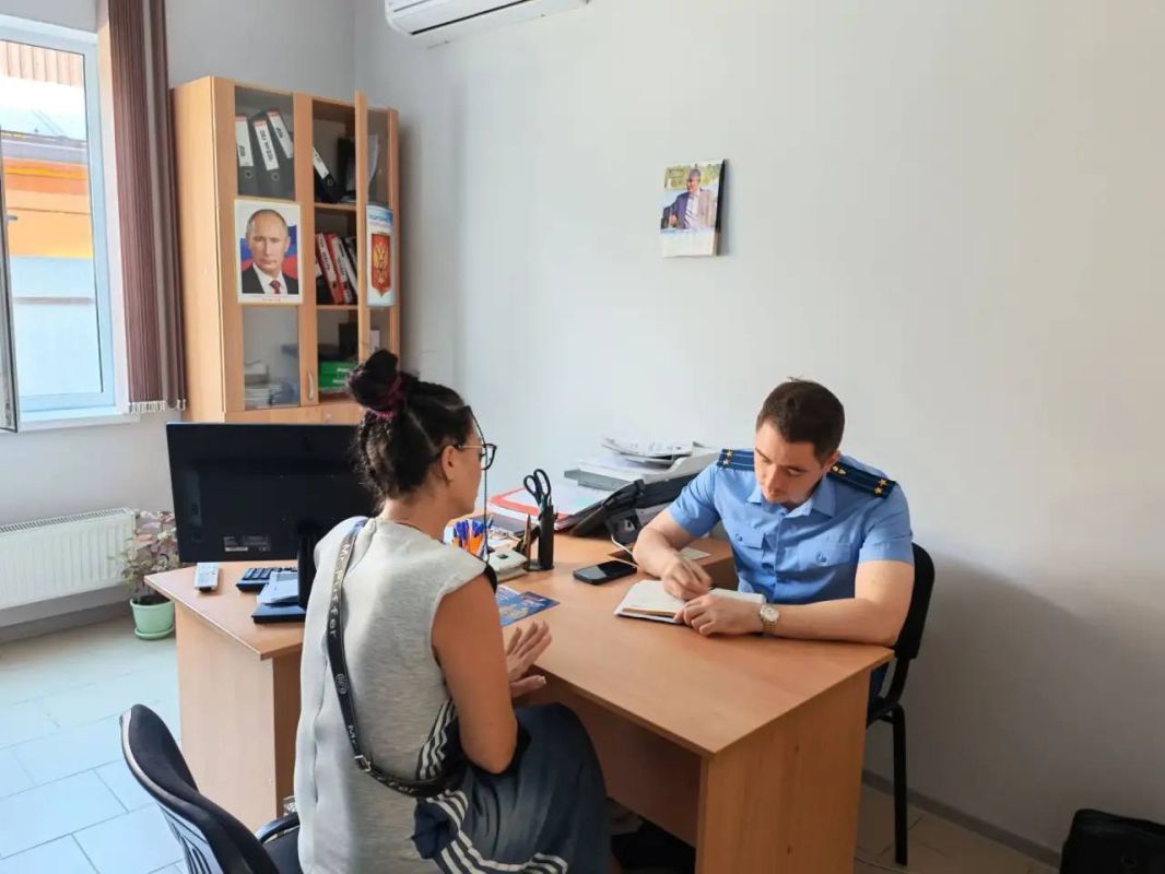 Славянской межрайонной прокуратурой проведен личный прием по вопросам реализации прав участников специальной военной операции и членов их семей