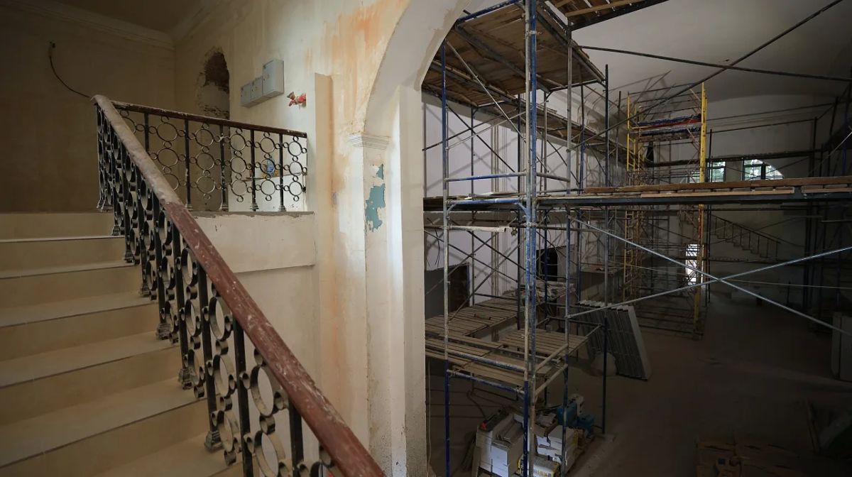 Первый этап капитального ремонта Нового театра кукол Краснодара завершён более чем на 90% Первый этап капитального ремонта Нового театра кукол Краснодара завершён более чем на 90%