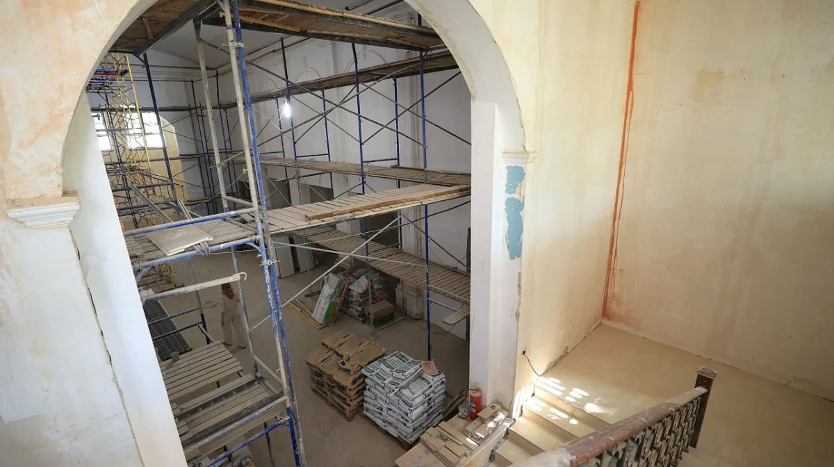 Первый этап капитального ремонта Нового театра кукол Краснодара завершён более чем на 90% Первый этап капитального ремонта Нового театра кукол Краснодара завершён более чем на 90%