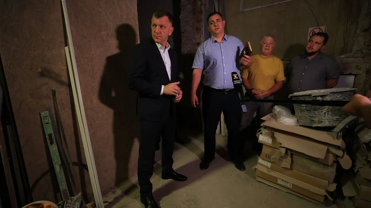Первый этап капитального ремонта Нового театра кукол Краснодара завершён более чем на 90% Первый этап капитального ремонта Нового театра кукол Краснодара завершён более чем на 90%