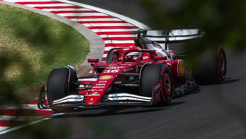 Леклер удивил всех, перехватив поул у McLaren на Гран-при Венгрии
