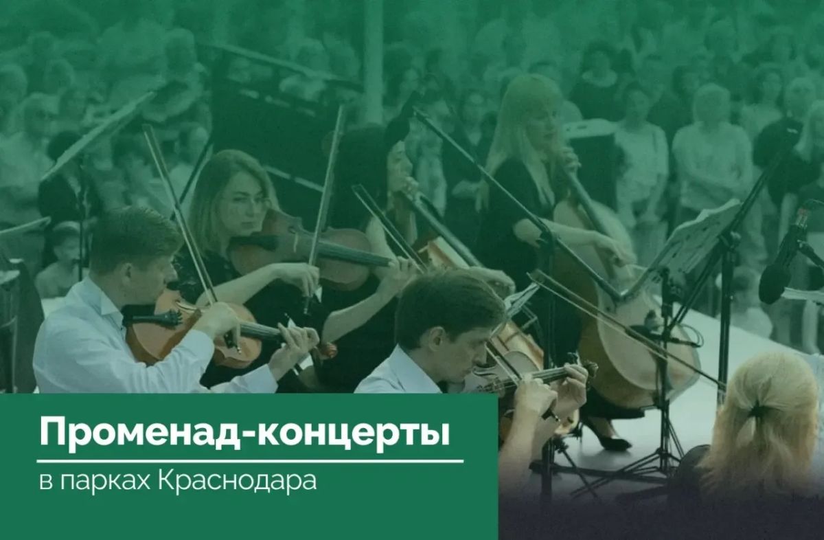 Август в Краснодаре: музыкальные вечера под открытым небом