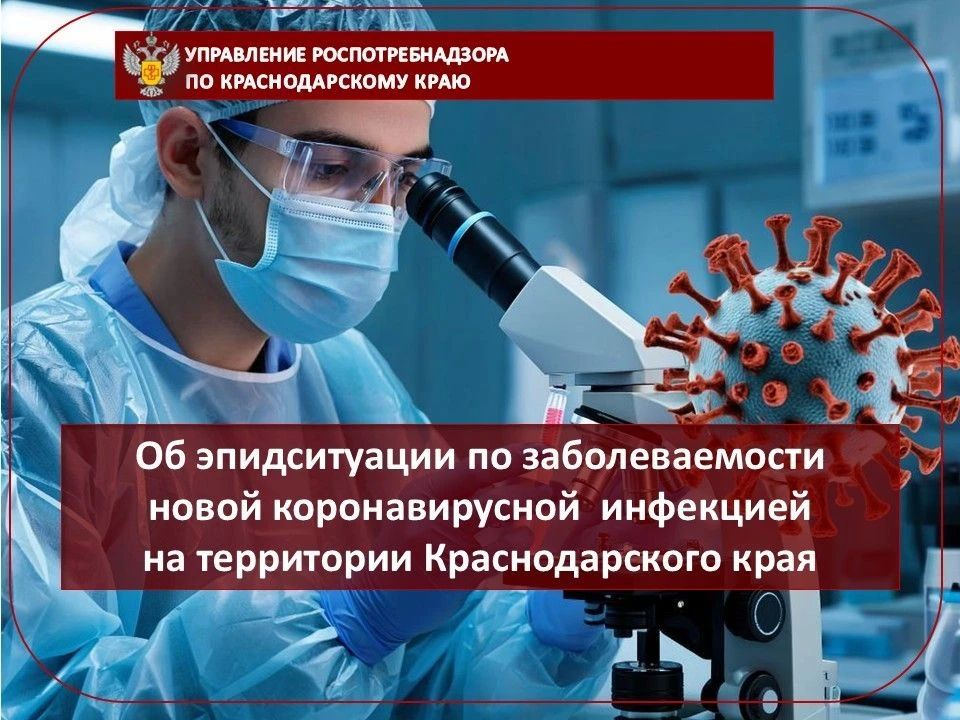 Об эпидситуации по новой коронавирусной инфекции на территории Краснодарского края