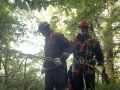 Эвакуация на горе Ёжик. Вчера вечером спасатели Геленджикского отряда провели эвакуацию молодого человека на горе Ёжик в селе Архипо-Осиповка