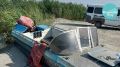 Следком показал кадры с места столкновения моторных лодок