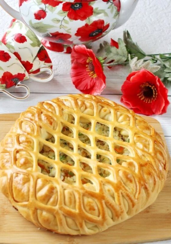 Очарование пирога с камбалой