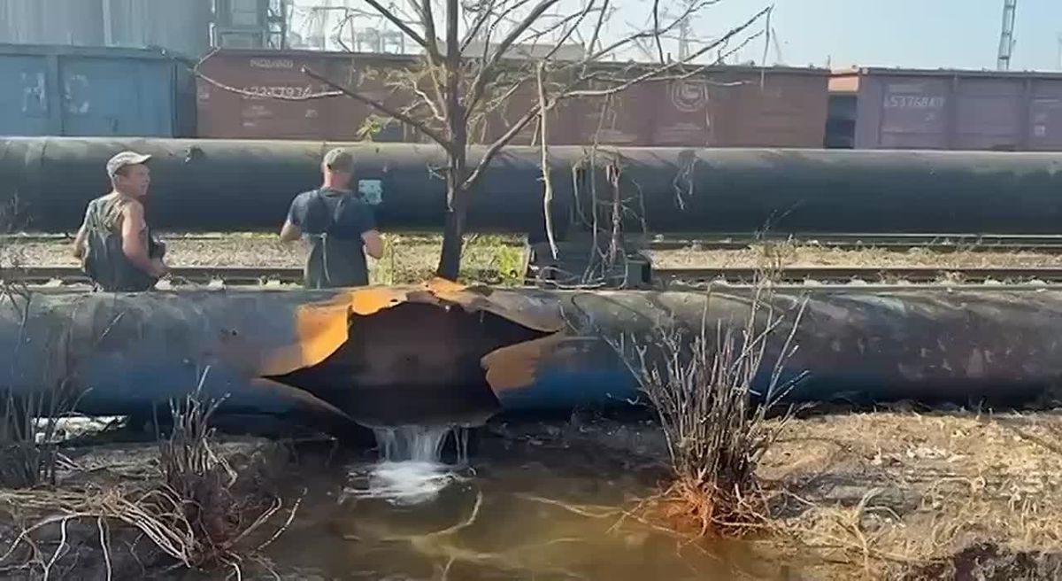 Новороссийск временно остался без воды после атаки БПЛА