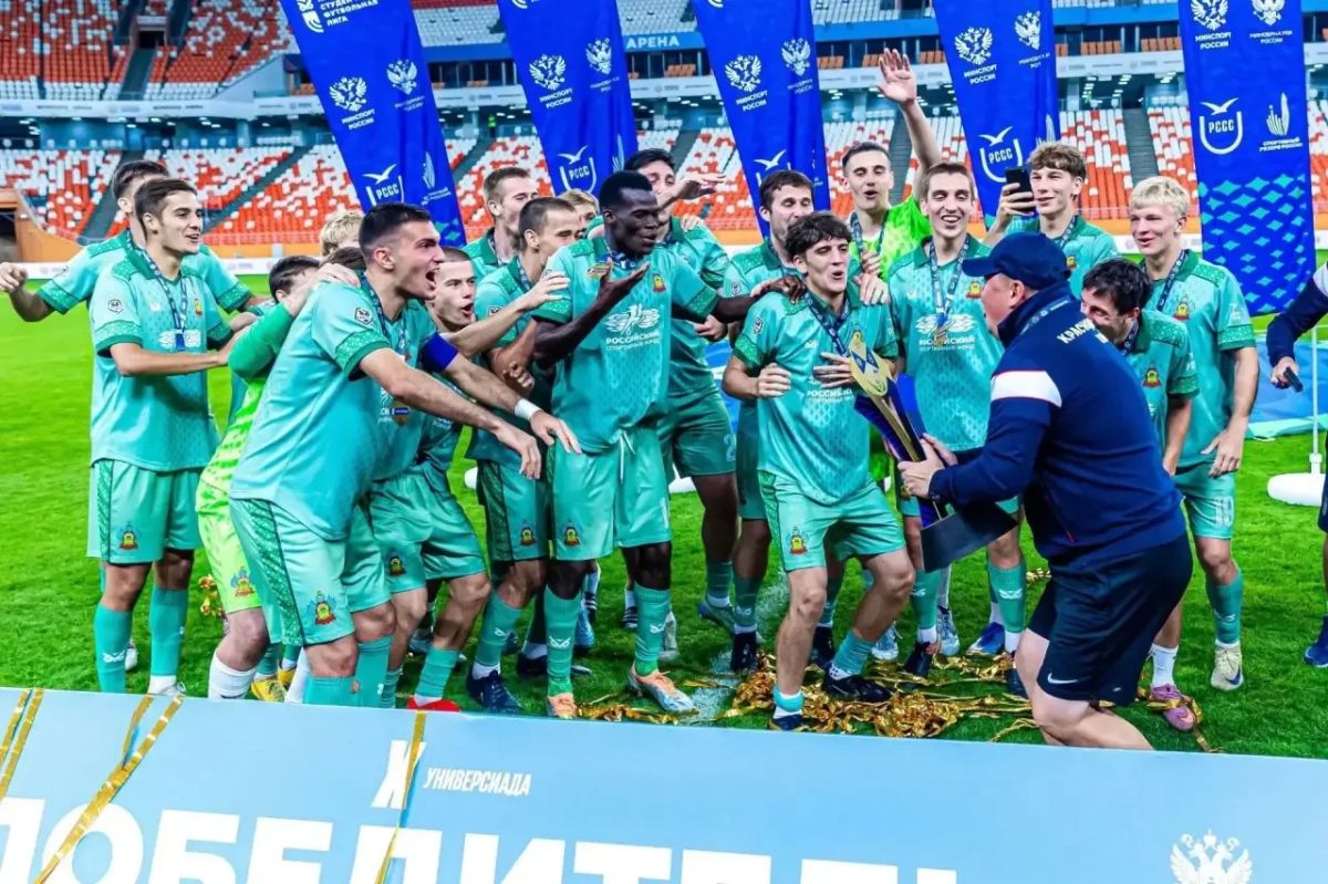 Сборная Краснодарского края – чемпион Всероссийской Универсиады!