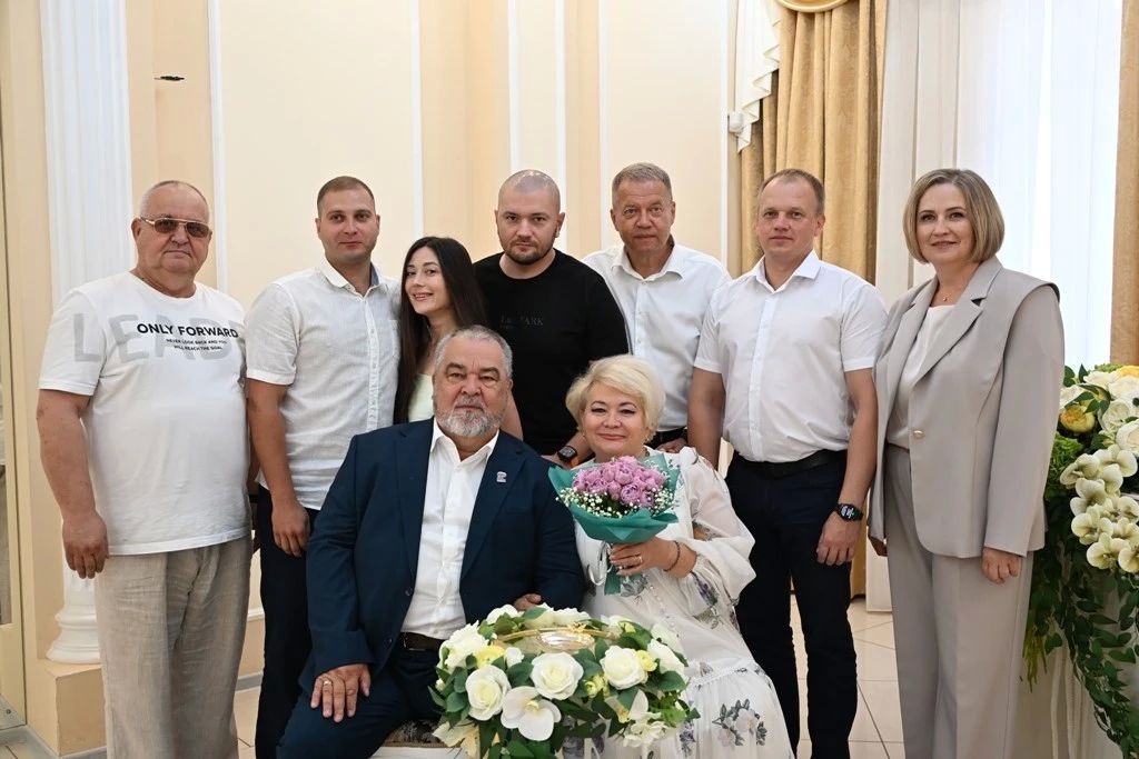 Сапфировая свадьба в день рождения Ейска Сапфировая свадьба в день рождения Ейска