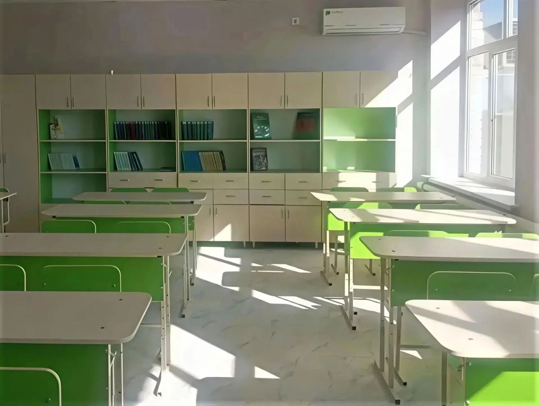 В Выселковском районе завершают ремонт школы
