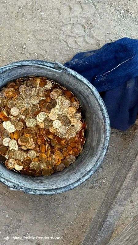 В Бельгии обнаружили тайник с золотом на девять миллионов евро В Бельгии обнаружили тайник с золотом на девять миллионов евро