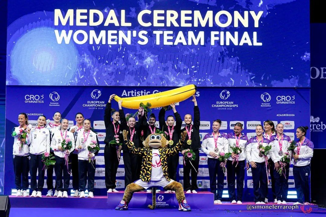 Женская сборная России завоевала золото в командном многоборье на чемпионате Европы Женская сборная России завоевала золото в командном многоборье на чемпионате Европы