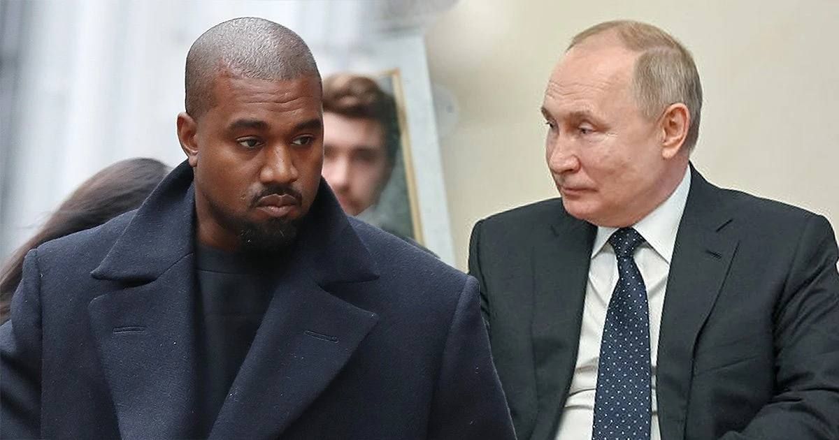 Канье Уэст мечтает встретиться с Владимиром Путиным во время визита в Россию