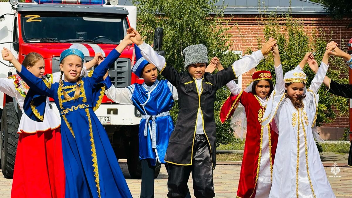 Открытие класса МЧС России состоялось в станице Северской Открытие класса МЧС России состоялось в станице Северской