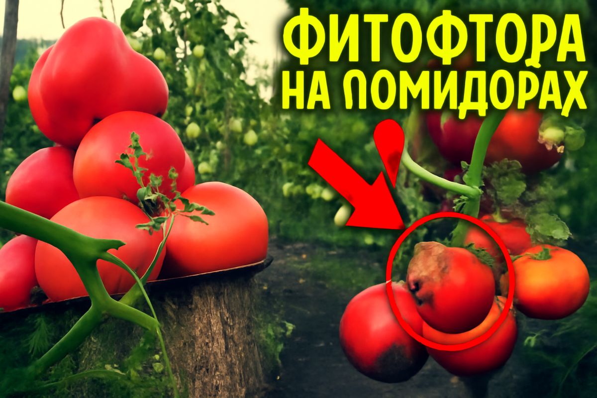 Секреты дедушки: как спасти помидоры от фитофторы в жару