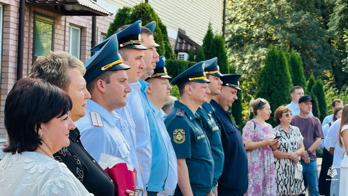 Открытие класса МЧС России состоялось в станице Северской Открытие класса МЧС России состоялось в станице Северской