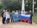 Ветераны транспортной полиции Прибайкалья провели торжественный митинг в честь Дня Государственного флага России и Дня офицера