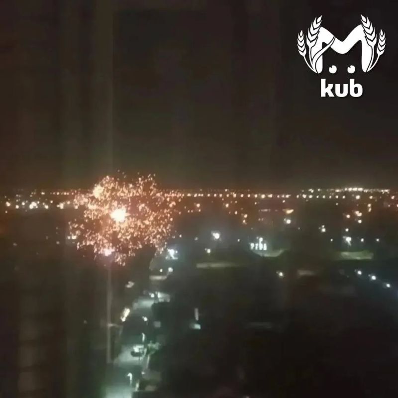 Жители Краснодара устроили запуск салюта во время объявленной опасности атаки БПЛА