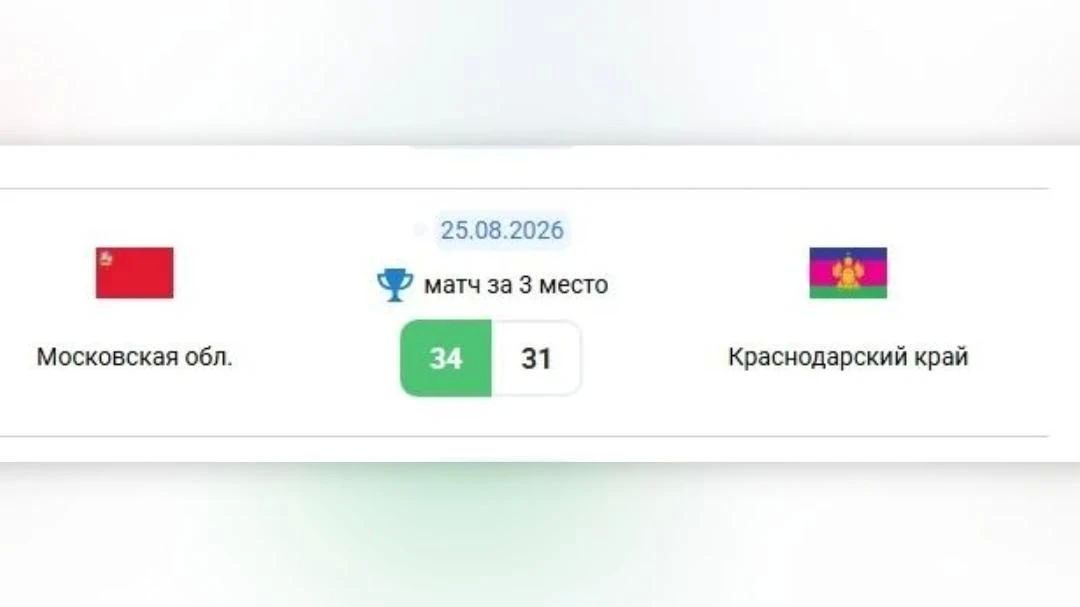 Кубанским гандболисткам не хватило всего четырёх мячей до бронзовых медалей Спартакиады