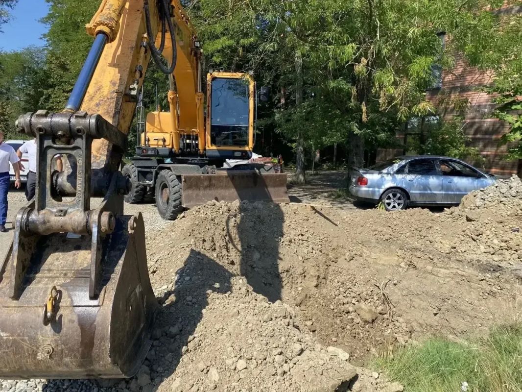 В Горячем Ключе по нацпроекту модернизируют участок водопровода
