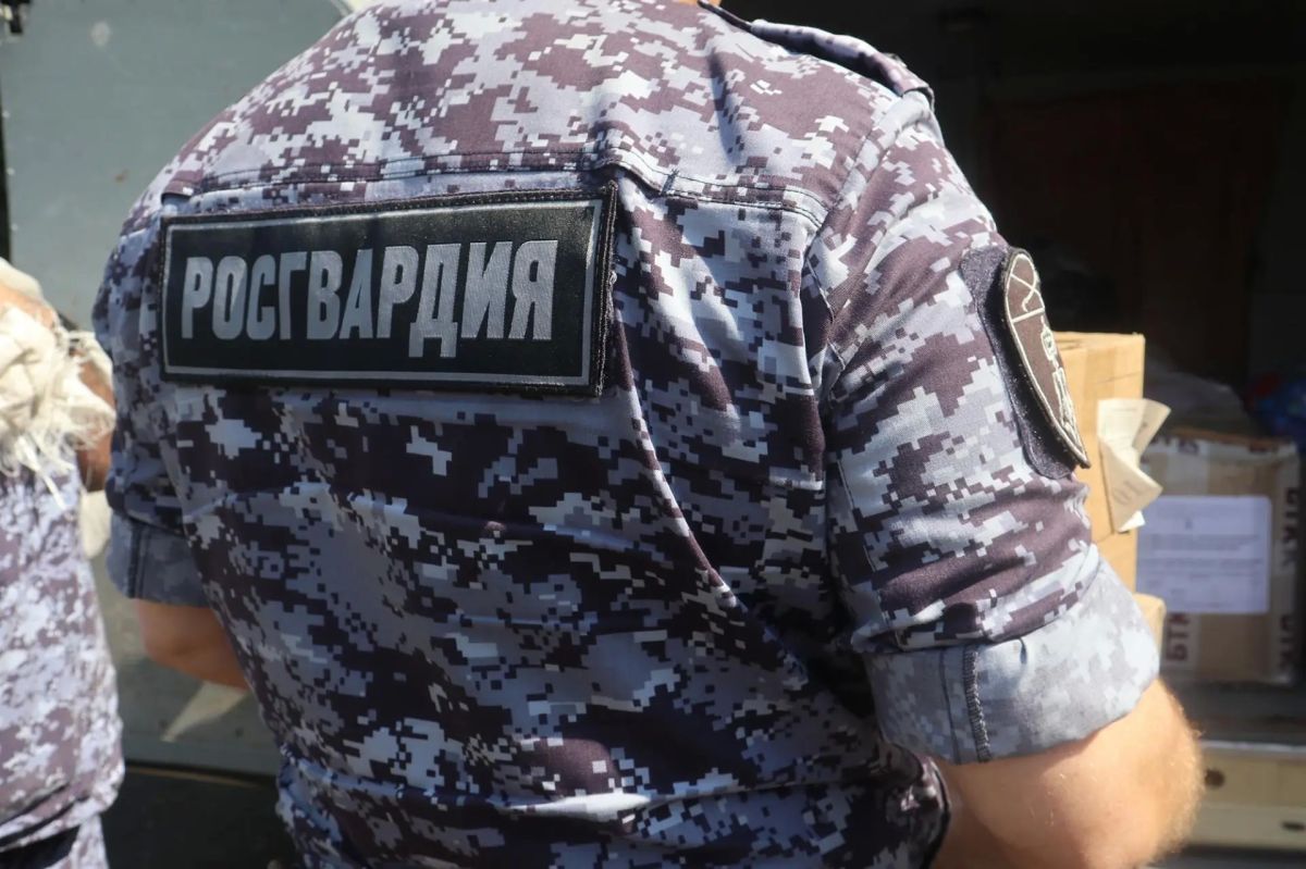 В Краснодаре росгвардейцы направили партию помощи участникам специальной военной операции