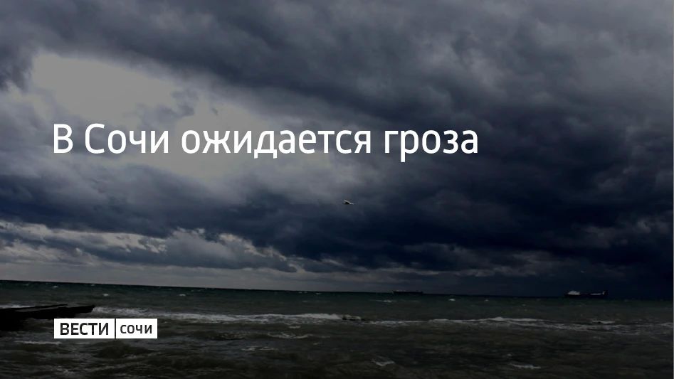В Сочи и на федеральной территории Сириус 27 августа до конца дня местами ожидается гроза, сообщили в администрации курорта