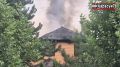 Частный дом вспыхнул в Новознаменском