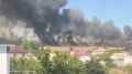 Движение по трассе в Анапе перекрыли из-за крупного пожара