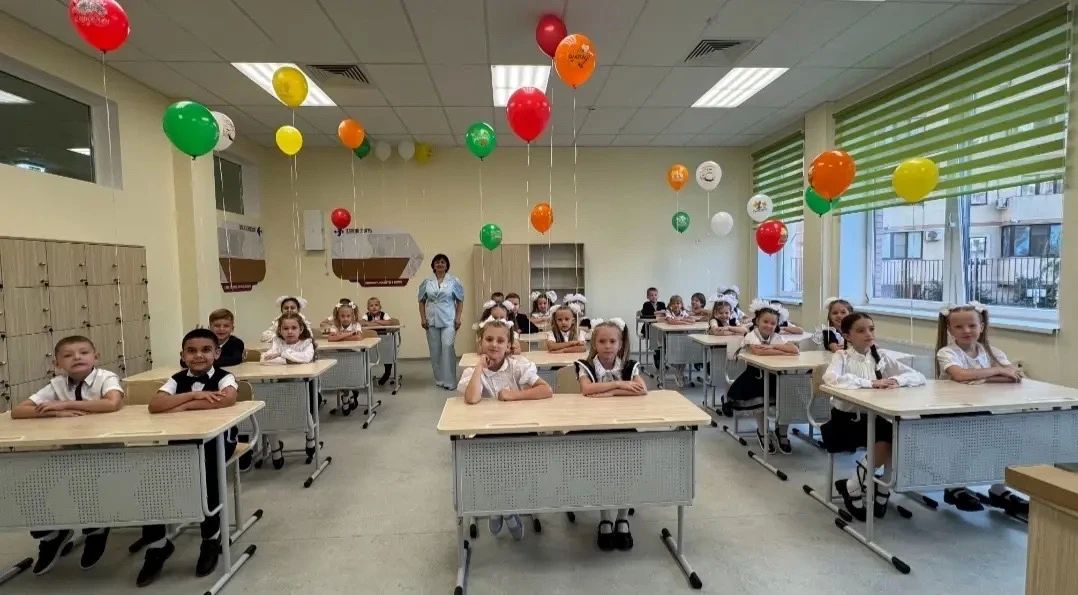 В День знаний также открылся филиал школы №14 на 1550 мест на улице Новороссийской В День знаний также открылся филиал школы №14 на 1550 мест на улице Новороссийской