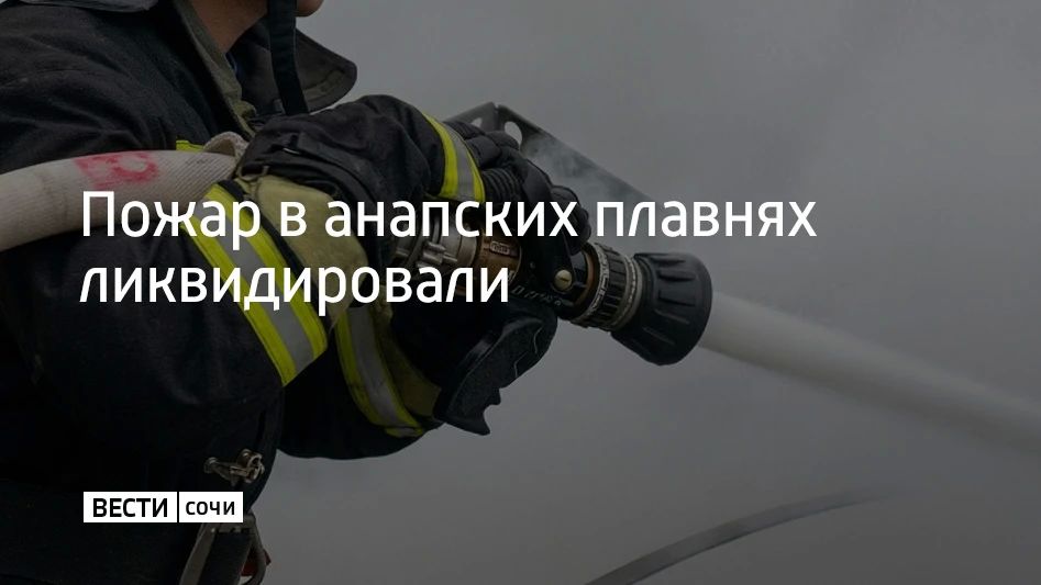 В анапских плавнях полностью ликвидировали пожар, сообщили в Оперативном штабе Кубани 1 сентября