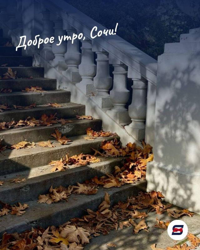 Доброе утро, Сочи!. Осень постепенно вступает в свои права, а город становится особенно уютным