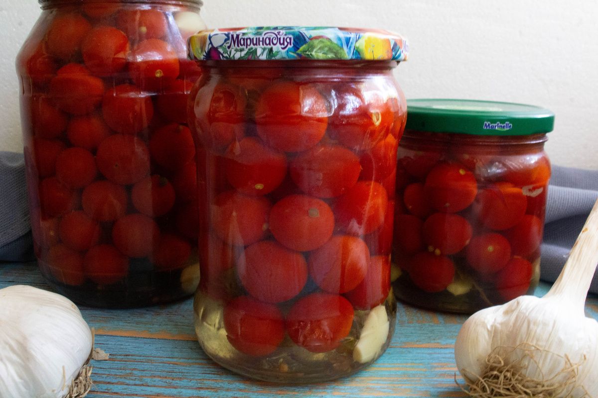 Яркие помидоры черри на зиму: вкусный рецепт с кориандром