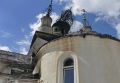 Храм в Новороссийске начали приводить в порядок после ночной атаки беспилотников