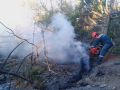 Три пожара тушат в Новороссийске