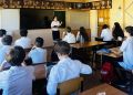 Юристы Управления МВД России по городу Новороссийску провели правовые уроки для гимназистов